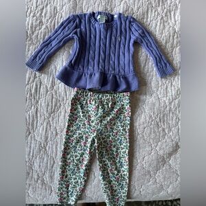 Polo Ralph Lauren outfit, bought separately but am selling as a set